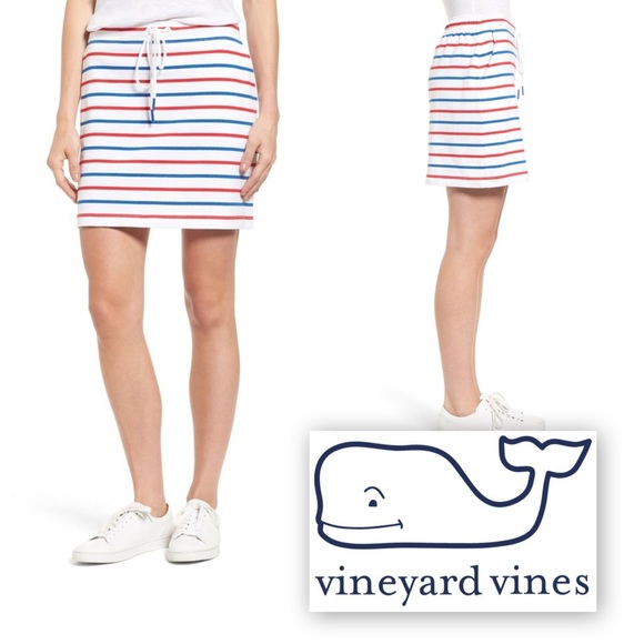 Vineyard Vines Dresses & Skirts - Stripe Knit Drawstring Skirt